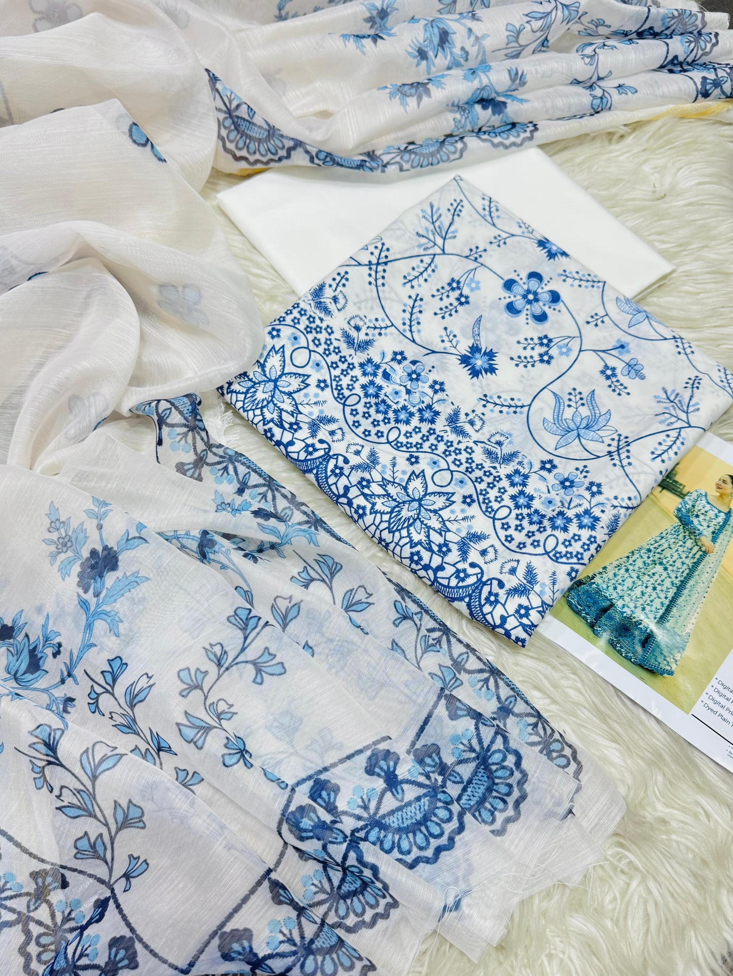 Print frok lawn