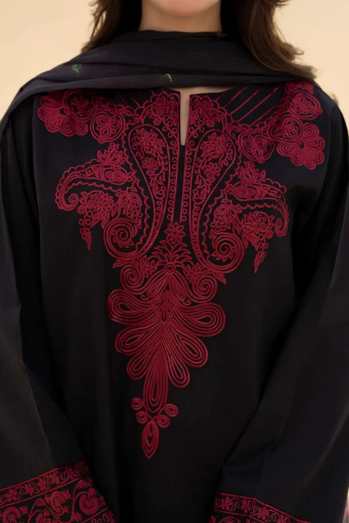 Lawn Embroidered 3Piece D-021