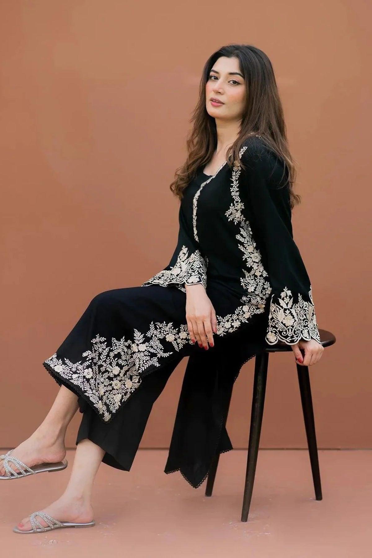 ASLING Lawn Embroidered 2Piece D-001