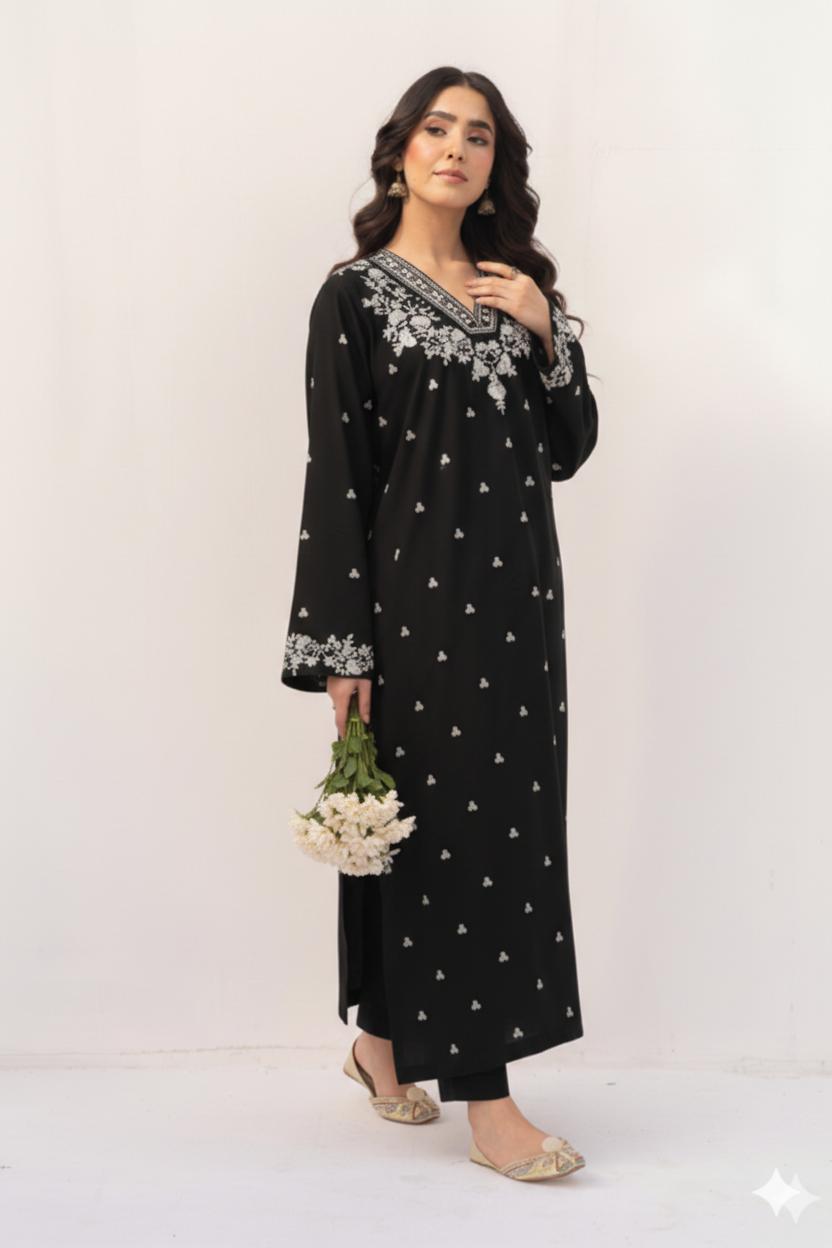 ASLING Lawn Embroidered 2Piece D-002