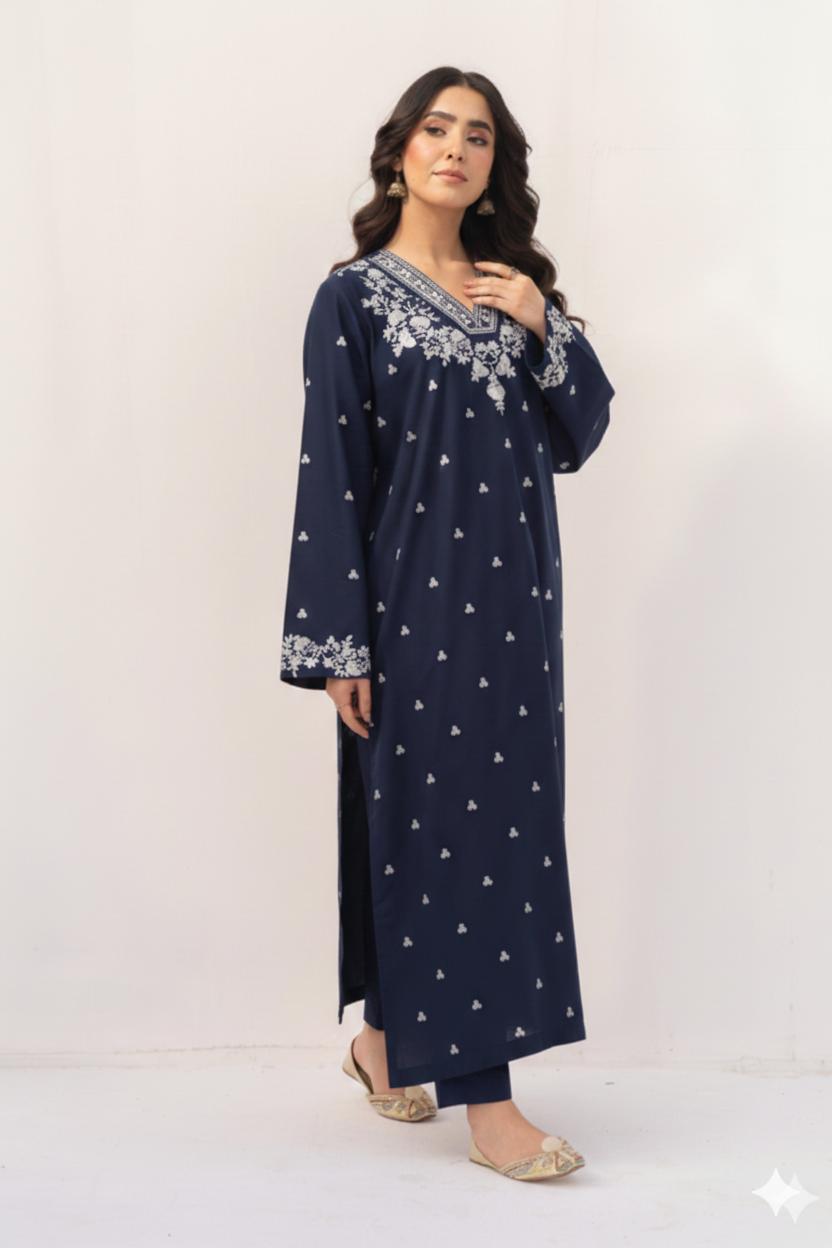 ASLING Lawn Embroidered 2Piece D-016