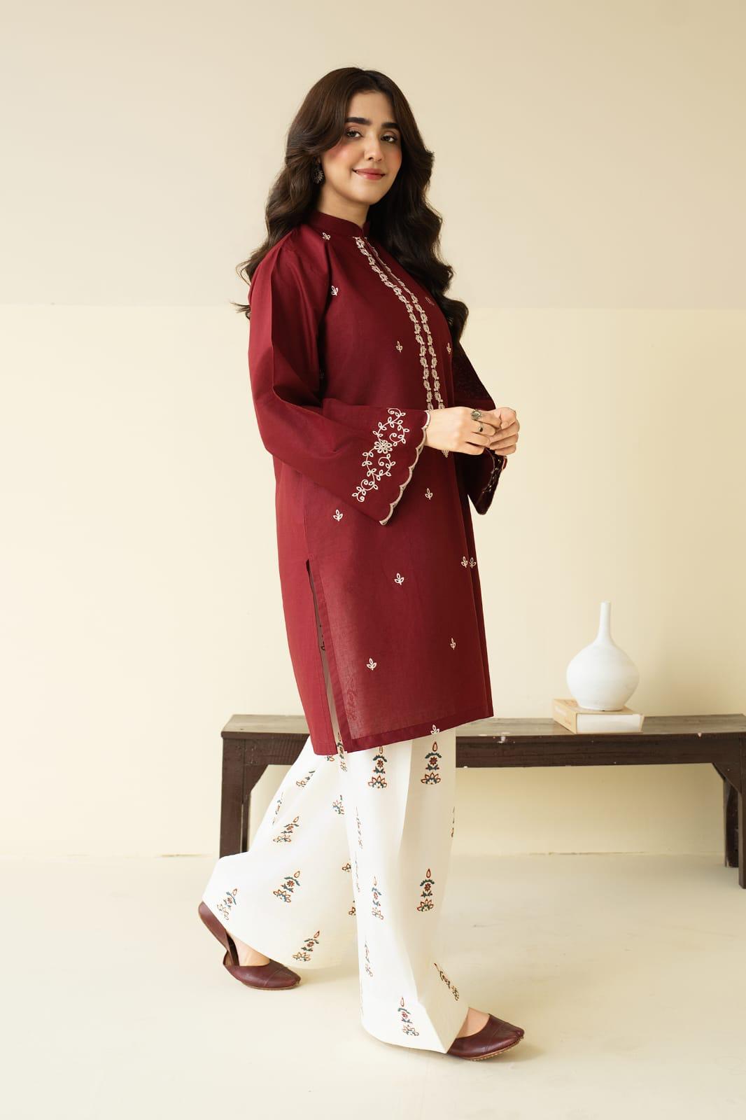 BATIK Lawn Embroidered 2Piece D-001