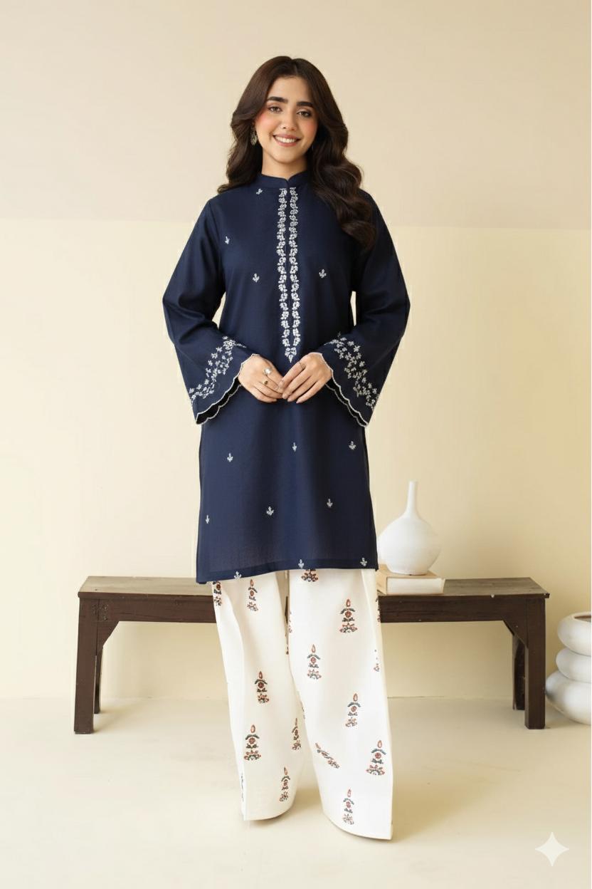 BATIK Lawn Embroidered 2Piece D-003