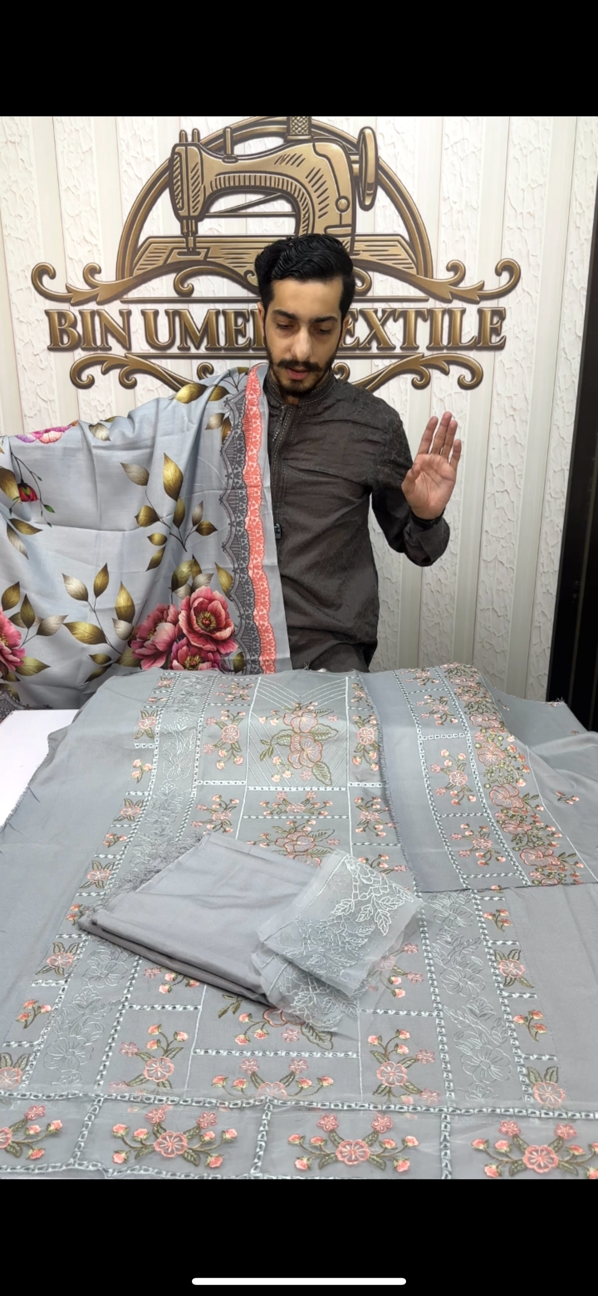 Faiza rizwan heavy 3 piece