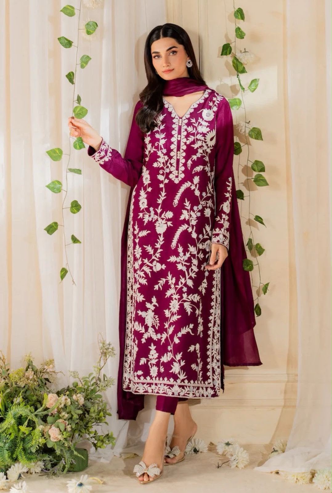 Embroidery 3piece