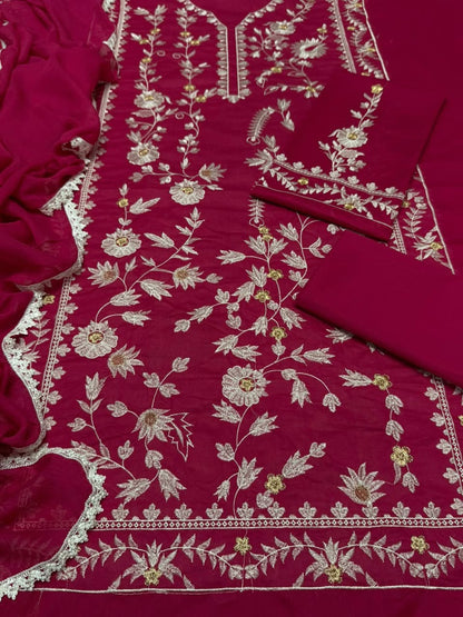 Embroidery 3piece