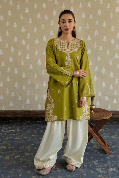 Luxury embroidery 2 piece