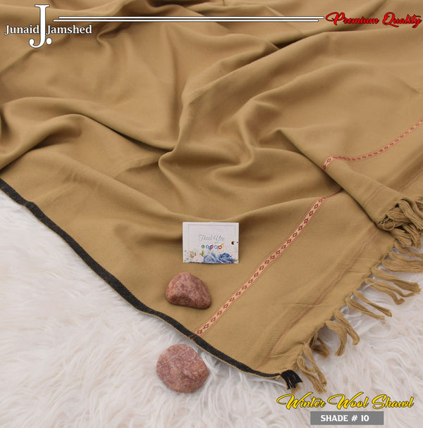 J. Men Premium Wool Shawl D-006