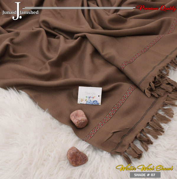 J. Men Premium Wool Shawl D-007