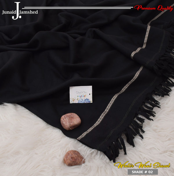 J. Men Premium Wool Shawl D-008