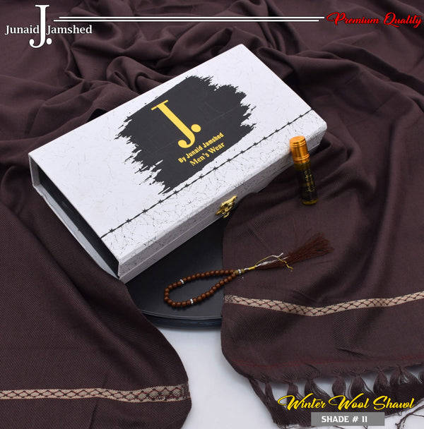 J. Men Premium Shawl ( Meroon ) D-011