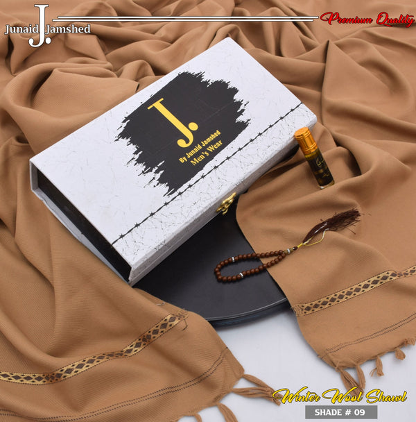 J. Men Premium Shawl ( Camel ) D-009