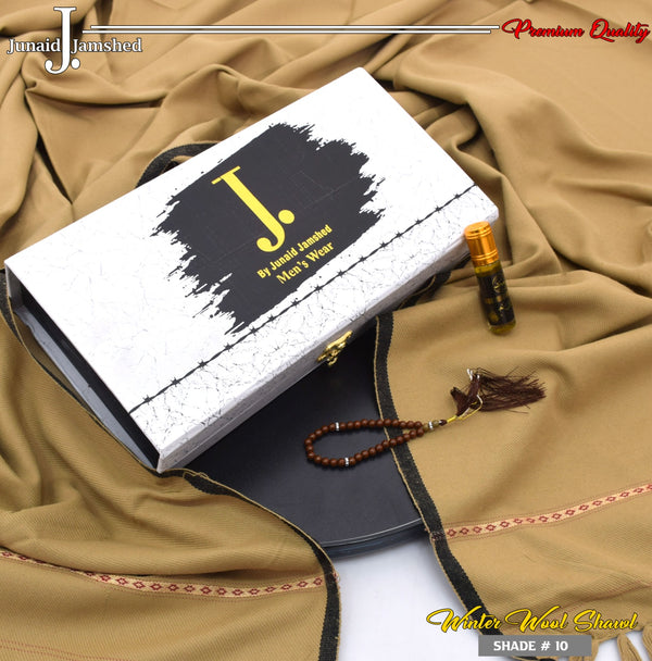 J. Men Premium Shawl ( Mustard ) D-010