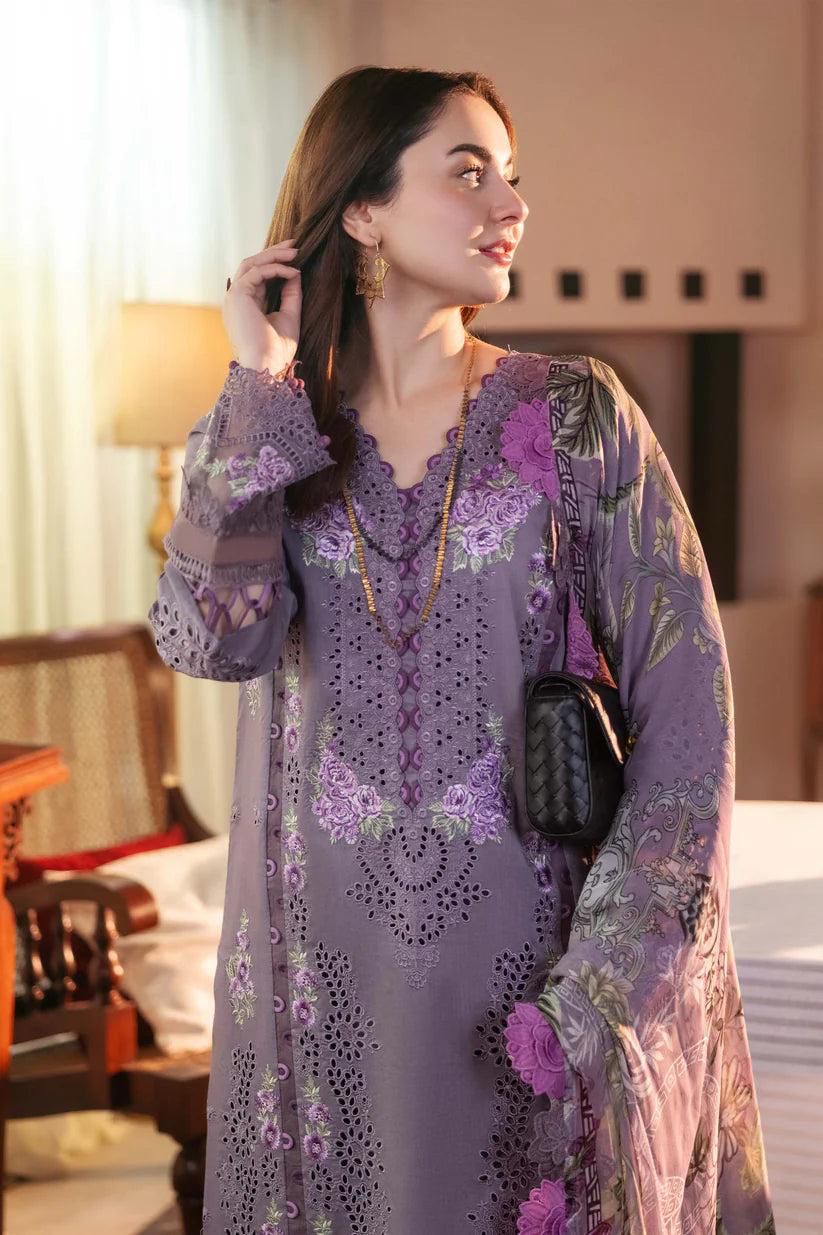 Lawn Embroidered 3Piece D-011