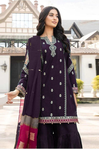 Lawn Embroidered 3Piece D-024