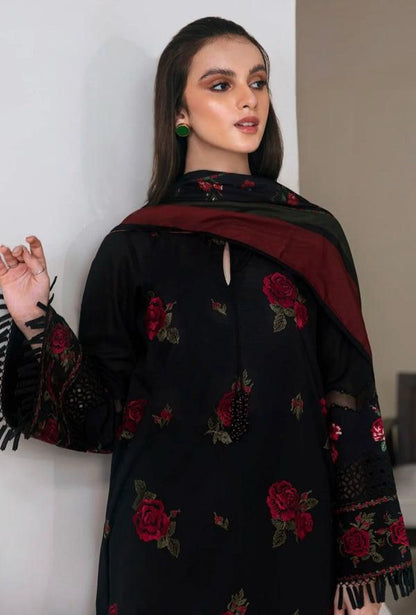 Lawn Embroidered 3Piece D-024