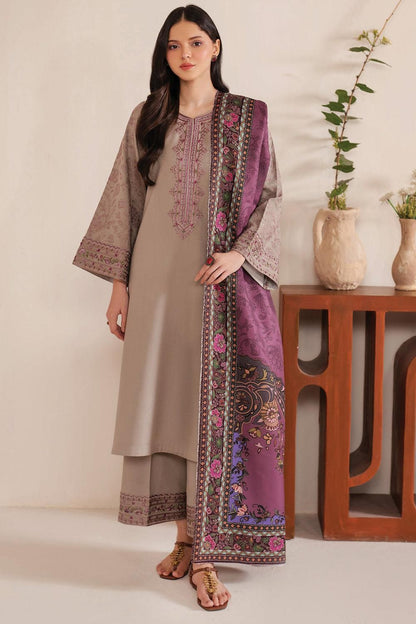 Lawn Embroidered 3Piece D-020