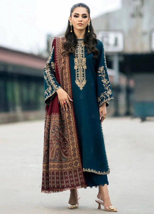 Lawn Embroidered 3Piece D-013