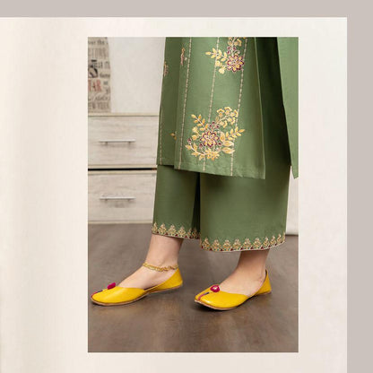 Lawn Embroidered 3Piece D-001
