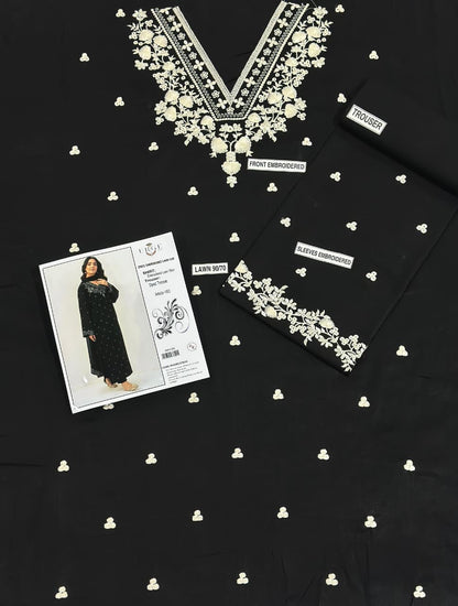 ASLING Lawn Embroidered 2Piece D-002