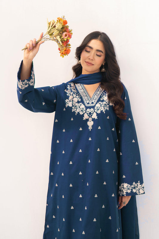 ASLING Lawn Embroidered 2Piece D-005