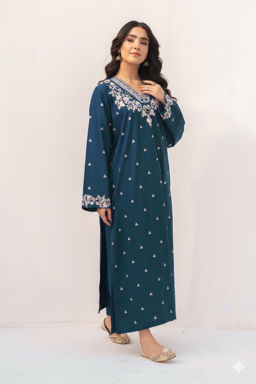 ASLING Lawn Embroidered 2Piece D-005