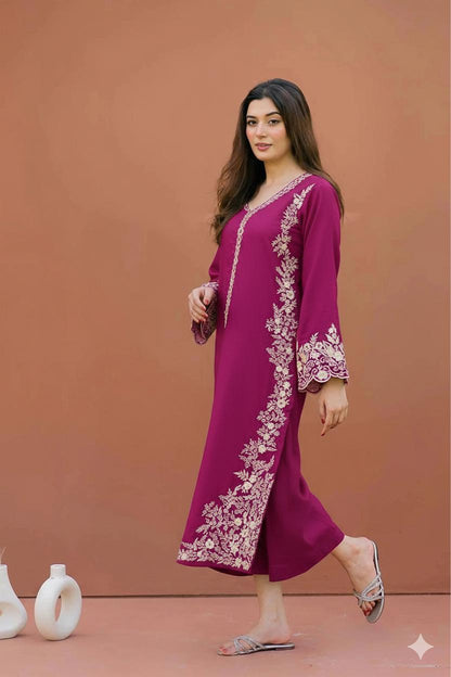 ASLING Lawn Embroidered 2Piece D-006