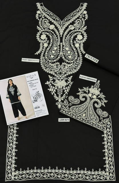 ASLING Lawn Embroidered 2Piece D-014