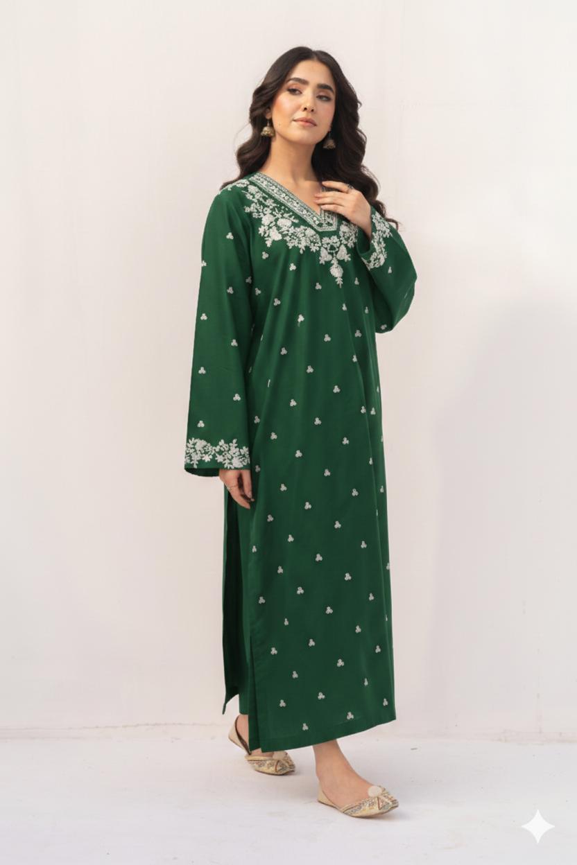 ASLING Lawn Embroidered 2Piece D-017