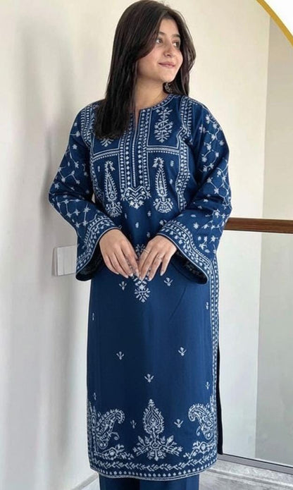 ASLING Lawn Embroidered 2Piece D-025