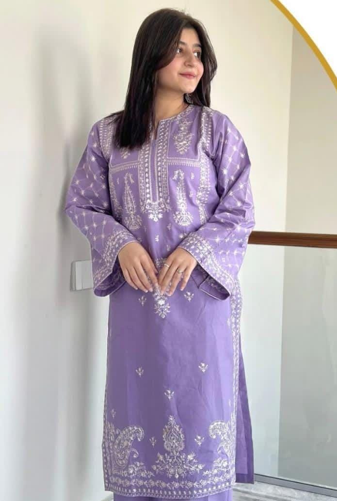 ASLING Lawn Embroidered 2Piece D-026