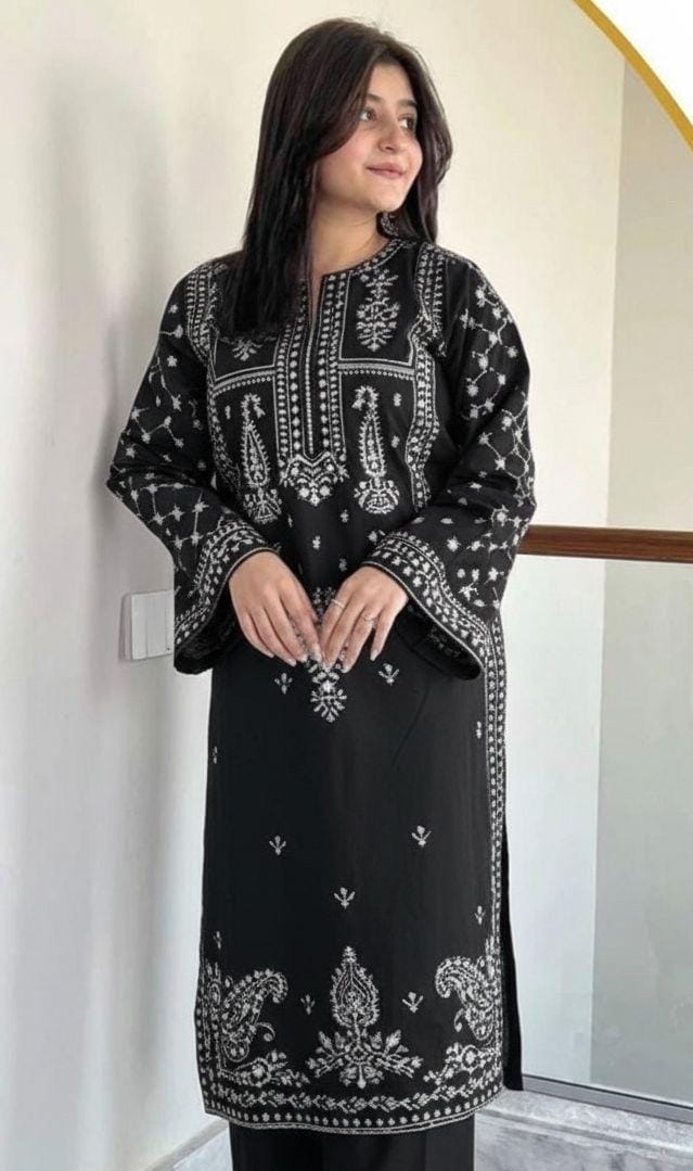 ASLING Lawn Embroidered 2Piece D-027