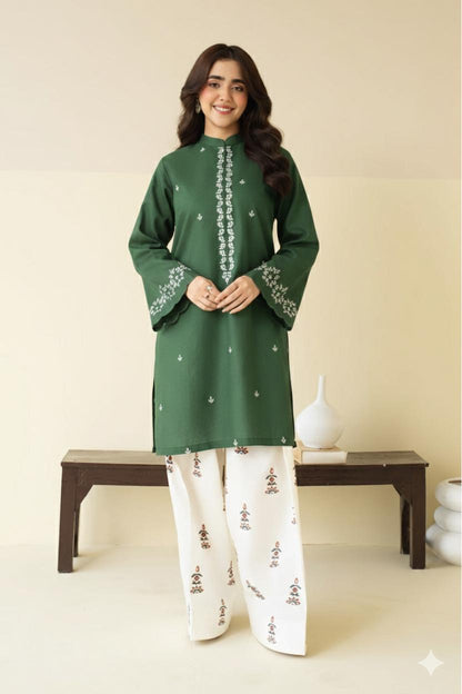 BATIK Lawn Embroidered 2Piece D-002