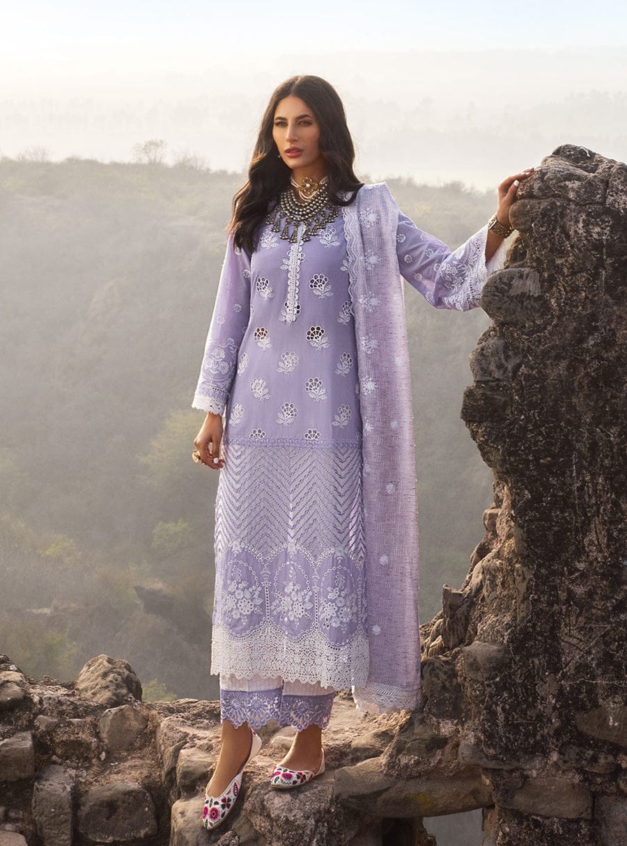 Zainab Chottani Lawn Embroidered 3Piece D-001