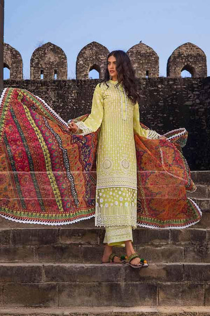 Zainab Chottani Lawn Embroidered 3Piece D-003