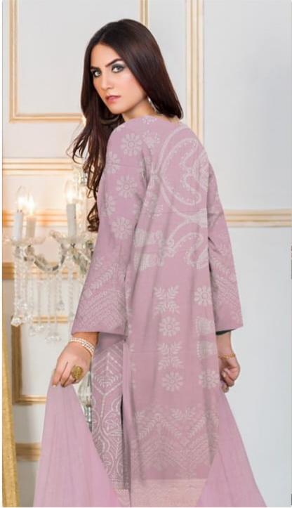 Zainab Chottani Lawn Embroidered 3Piece D-004