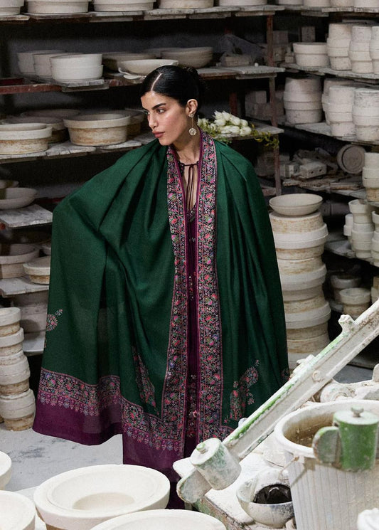 Batik Lawn Embroidered 3Piece D-001